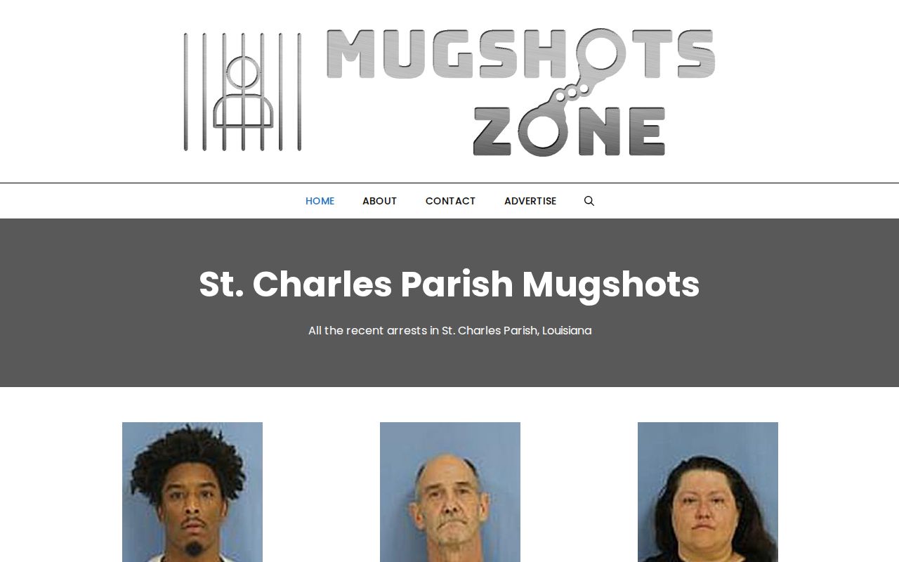 Hahnville St. Charles Parish unofficial mugshot archive records